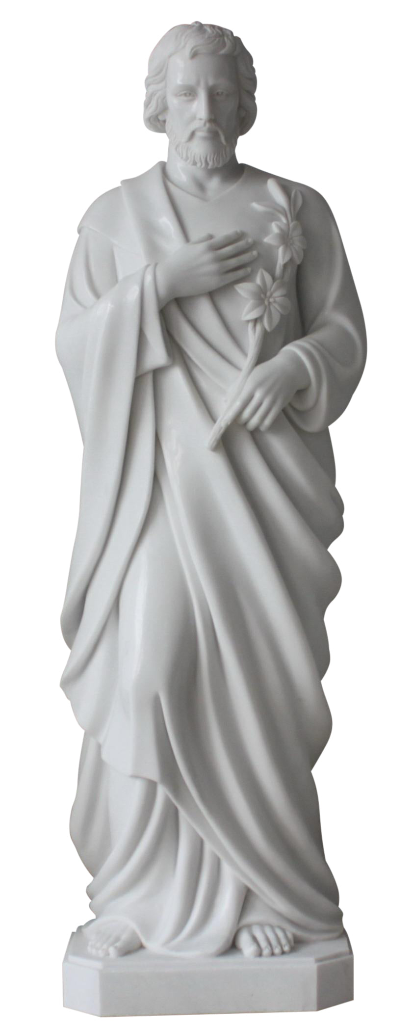 Marble Statue - St. Joseph
