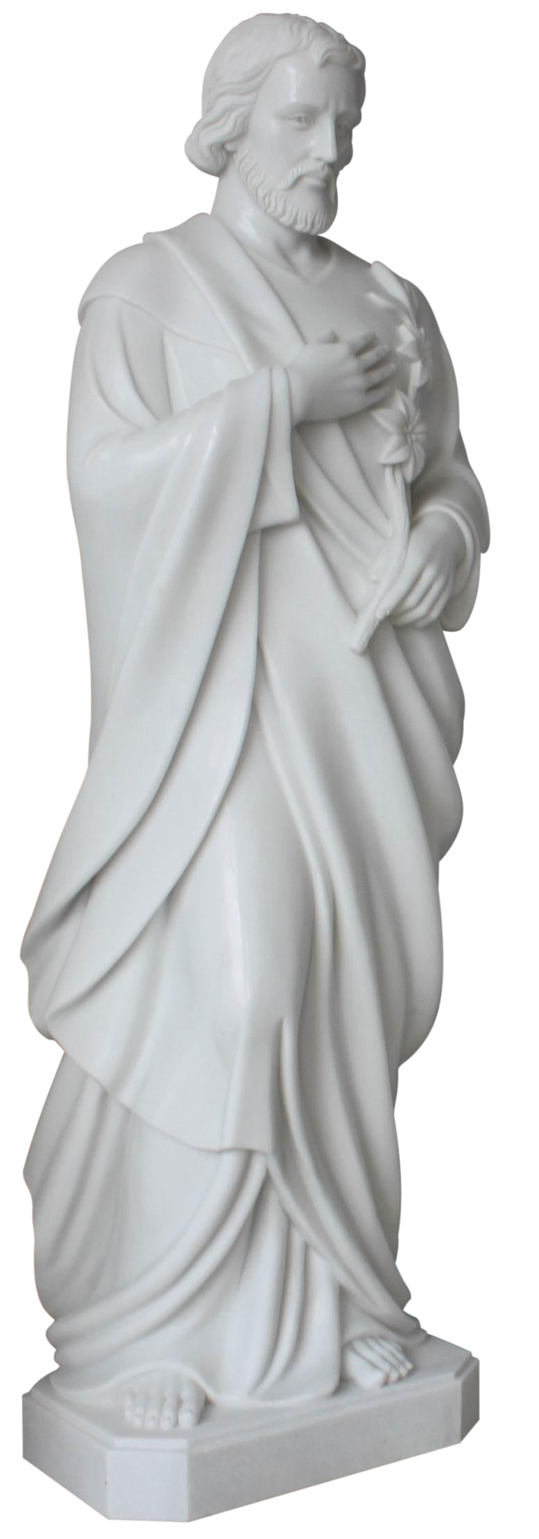 Marble Statue - St. Joseph