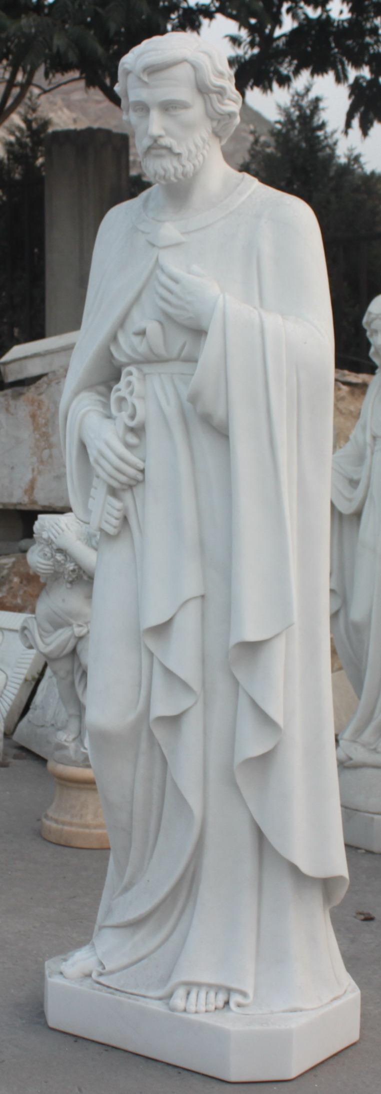 Marble Statue - St. Peter