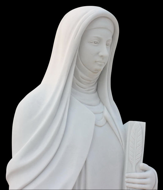 Marble Statue - St. Teresa