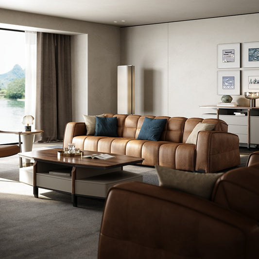 MURAN Luxury Modern Leather Sofa