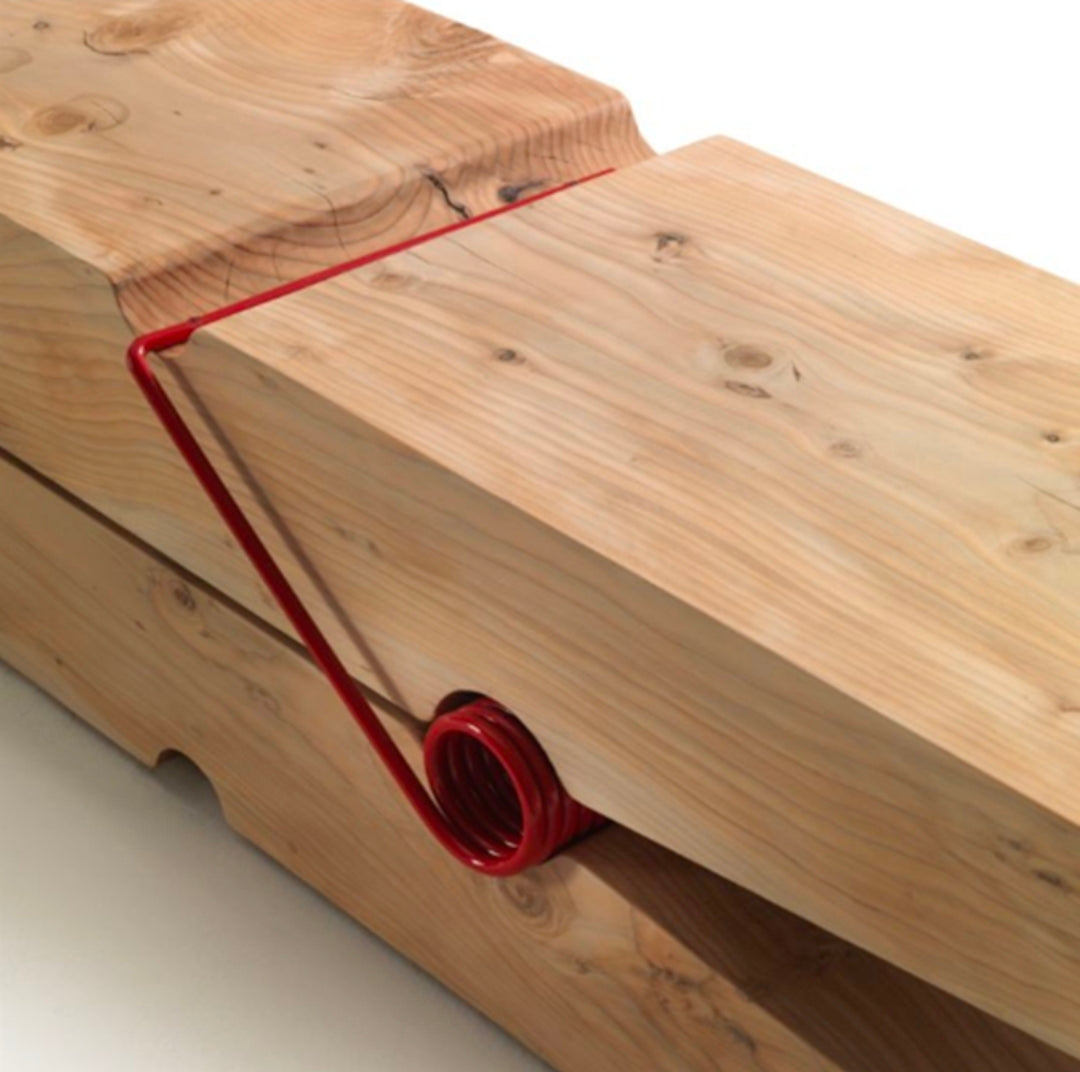 SUO Nordic Wood Bench