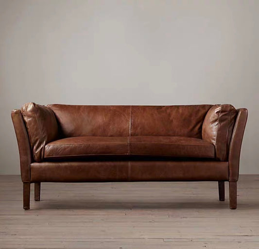 ILD 2 Seater Leather Sofa